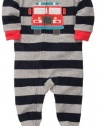 Carter's Baby Boys L/S Embroidery Footed Blanket Sleeper - Firetruck