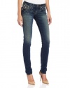 True Religion Women's Julie Skinny Jean, Blue Storm, 28