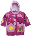 Kidorable Butterfly Raincoat, Purple, 3T