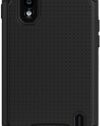 Ballistic Shell Gel SG Series Case for LG Nexus 4 - Retail Packaging - Black