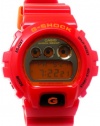 Casio DW-6900CB-4 G-Shock Watch Red orange