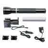 MAGLITE RE1019 Heavy-Duty Rechargeable Flashlight System, Black