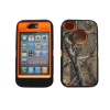 IPHONE 4 4S : Tough Grass Camo Shockproof Dirtproof Defender Case Cover