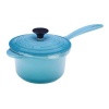 Le Creuset Enameled Cast-Iron 1-1/4-Quart Iron Handle Precision Pour Saucepan, Caribbean