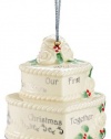 Lenox 2013 Our 1St Christmas Together Cake Hanging Ornament