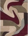 Area Rug 5x8 Rectangle Contemporary Beige Color - Surya Naya Rug from RugPal