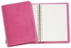 Graphic Image Wire-O-Notebook, Goatskin Leather, 7-Inches, Pink (JS7MRBLGTIPNK)