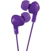 JVC HAFX5V Gumy Plus Inner Ear Headphones (Violet)