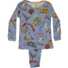 Casey at Bat Pajamas (Two Piece Pajama Set) Blue, 6X