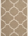 Safavieh CY6243-242 Courtyard Collection Indoor/Outdoor Area Rug, 2-Feet by 3-Feet 7-Inch, Brown