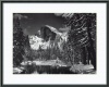 Half Dome, Winter - Yosemite National Park, 1938 Framed Wall Art by Ansel Adams - 29W x 23H in.