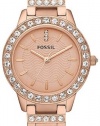 Fossil Jesse Three Hand Stainless Steel Watch - Rose Es3020