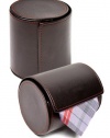 Black Leatherette Tie Case | Leatherette Tie Holder