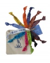 Simbi bracelet / hair tie / 12 in Free Organic Cotton Gift Bag (Haiti Art Too)