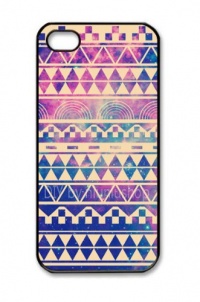 niuniushop iphone 5 case Hipstr Nebula & white Aztec Andes Tribal Pattern iphone 5 cases