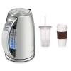 Cuisinart CPK-17 PerfecTemp Cordless Electric Kettle + Coffee Mug & Iced Beverage Cup