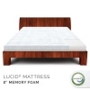 LUCID by LinenSpa 8 Firm Memory Foam Mattress 25-Year Warranty