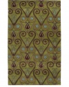 Surya Bombay Rug, Grass Multicolored, 5' x 8'