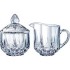 Cristal D'Arques Longchamp Sugar & Creamer