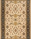 Area Rug 5x8 Rectangle Traditional Charcoal Color - Momeni Persian Garden Rug from RugPal