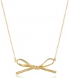 kate spade new york Skinny Mini Gold Colored Necklace, 28