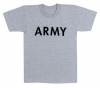 Rothco kids p/t t-shirt / army - grey