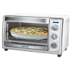 Black & Decker - Slice Toaster Oven, White