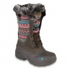 The North Face Shellista Lace Novelty Boots - Girls' Weimaraner Brown/Demitasse Brown, 5.0