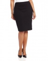 Jones New York Women's Plus-Size Lucy Ponte Pencil Skirts