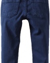 True Religion Girls 2-6X Casey Legging Pant, Indigo, 12