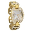 Michael Kors Golden Stainless Steel Emma Multifunction Glitz Women's watch #MK3234