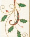 Lenox Guest Towel Decorative Paper Napkins, Holiday Nouveau, 16 Count