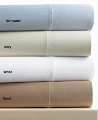 Hotel Collection MicroCotton 700T Ivory Queen Flat Sheet