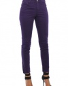 Style&co. Jeans Women's Tummy Control Slim Leg (2 Petite, Purple Drk)