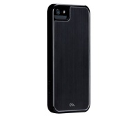 iPhone 5 Brushed Aluminum Black Cases - by CASE-MATE