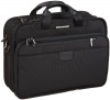 Briggs & Riley 17 Inch Executive Clamshell Briefcase,Black,12.5x17x7.3