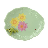 Lenox Butterfly Meadow Figurals Frog Spoon Rest, 7-Inch