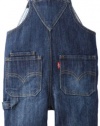 Levi's Baby-boys Newborn Overall With Styling Snappy Tape, Glare, 6-9 Months