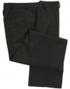 Ralph Lauren Men's Flat Front Solid Charcoal Gray Wool Dress Pants - Size 38 x34