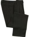 Ralph Lauren Mens Double Pleated Charcoal Gray Wool Dress Pants - Size 34 x30