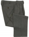 Ralph Lauren Mens Double Pleated Medium Gray Wool Dress Pants - Size 40 x30