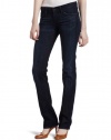 7 For All Mankind Women's Straight Leg Jean in Los Angeles Dark