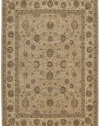 Nourison 2000 2071 Round Rug, Camel, 4.0-Feet by 4.0-Feet