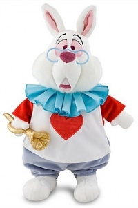 Disney White Rabbit Plush Toy -- 15''