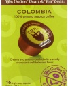 CBTL Colombia Brew Coffee Capsules By The Coffee Bean & Tea Leaf, 16-Count Box