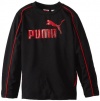 Puma - Kids Boys 2-7 Velocity Long Sleeve Top, Black, 6