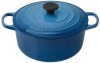 Le Creuset Signature Enameled Cast-Iron 5-1/2-Quart Round French Oven, Marseille