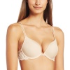 Wacoal Women's Embrace Lace Push Up, Naturally Nude/Ivory, 32DD