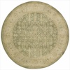 Nourison JA44 Jaipur Round Hand Tufted Area Rug, 6-Feet, Kiwi