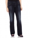 Silver Jeans Juniors Plus-Size Suki 17 Straight Jean